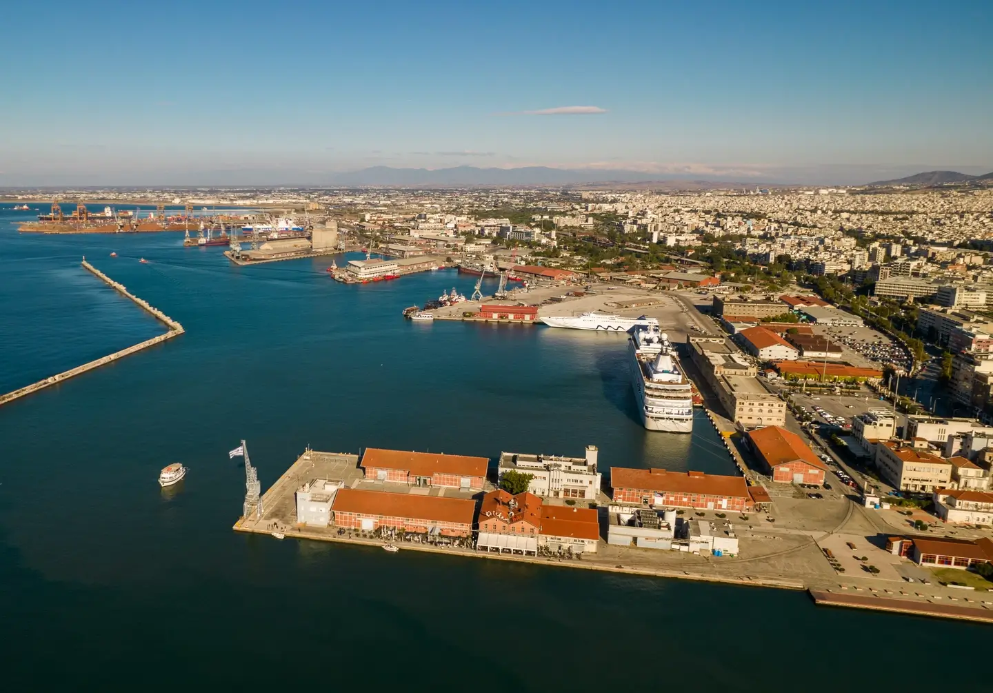 Car Hire Station Sea Port Thessaloniki